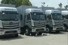 4台欧航R系大单桥载货车成功交付客户