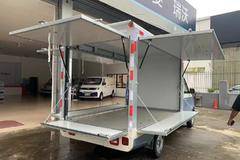 祥菱Q1.6单排翼展地摊车到店，年中促销配4万免息金融，轻松提车