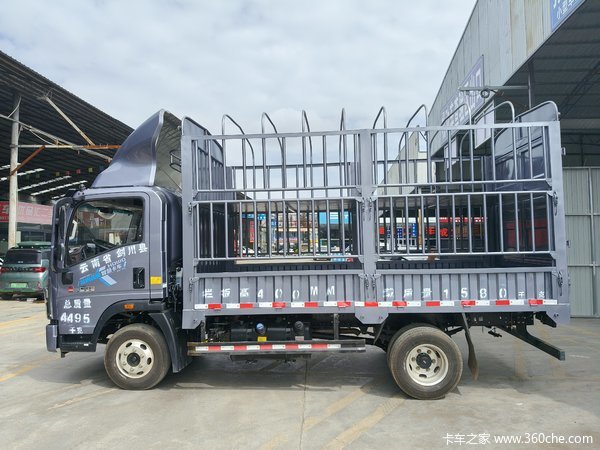 统帅T5仓栅式货车,170马力,优惠1万!
