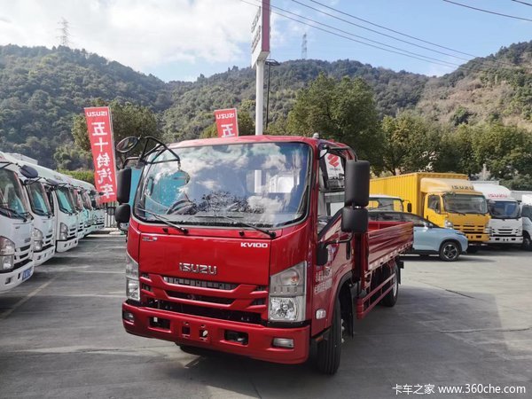 五十铃KV100载货车温州市火热促销中 让利高达1万