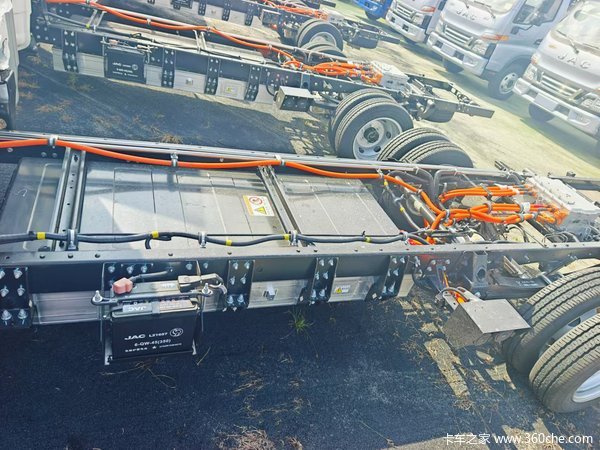 南城江淮恺达新能源纯电货车64度电新车到店，宁德时代第3代单包电
