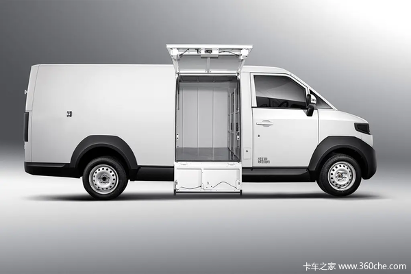 江铃汽车 E路顺 2.9T 5.418米纯电动封闭冷藏车53.58kWh