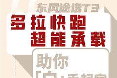 创富小卡东风途逸T3，现金特惠3000元，分期免息开回家！