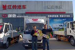 恭喜丁老板 在盐城佳运集团喜提顺达小卡载货车