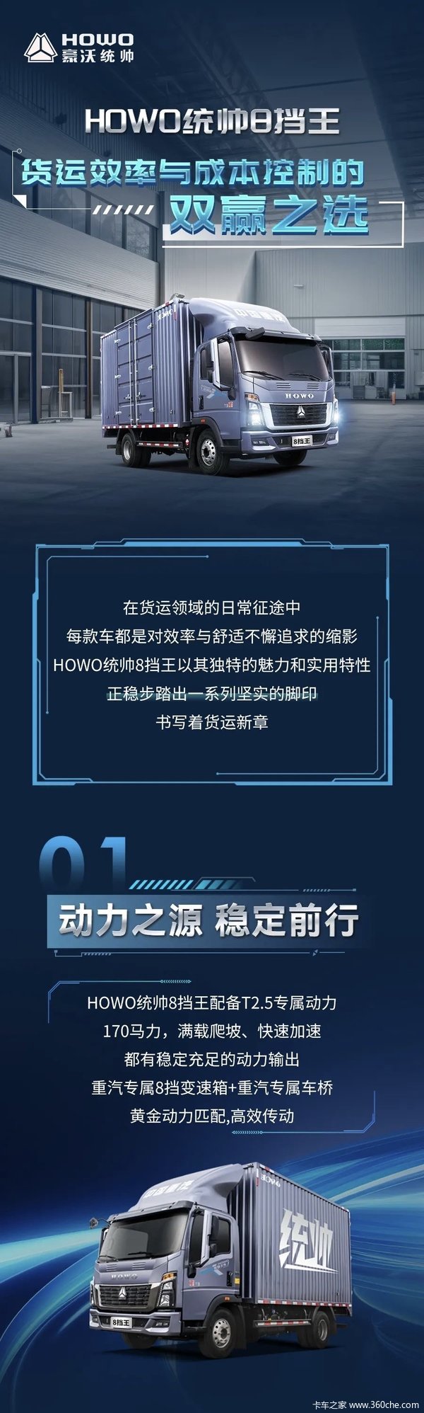 对于重汽豪沃轻卡的统帅车型，相信卡友们都不会陌生，在超载盛行的