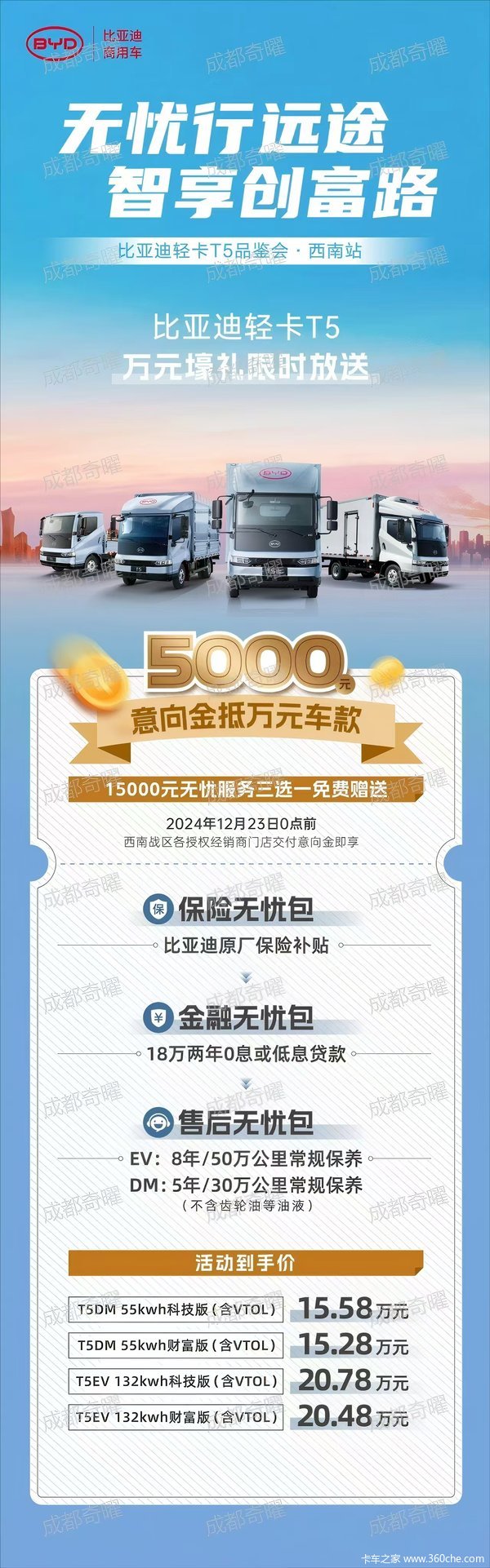 比亚迪混动轻卡,明价销售,现订车享受1.5万元优惠