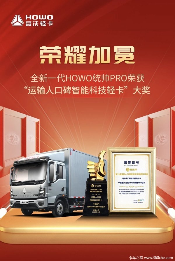 本店为您推荐 中国重汽HOWO 统帅 180马力 3.85米排