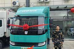 1台远程轻卡载货车成功交付客户，以租代购，不看征信