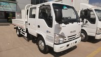 庆铃 五十铃100P 131马力 3.245米双排栏板轻卡(QL1040FMHW)