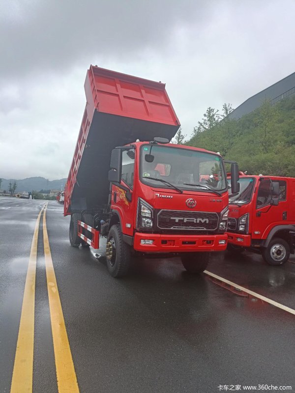 三环十通蓝牌自卸车180马力4.2米蓝牌自卸包牌包上个人户促销中