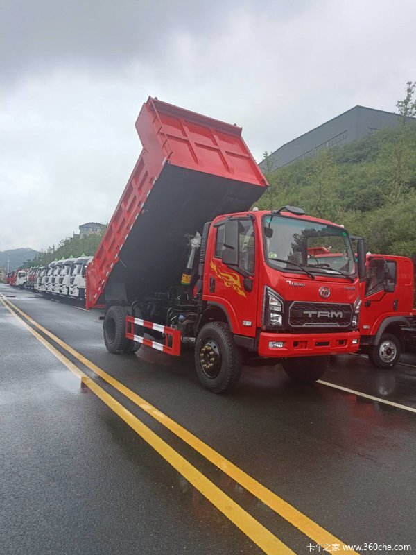 三环十通蓝牌自卸车180马力4.2米蓝牌自卸包牌包上个人户促销中