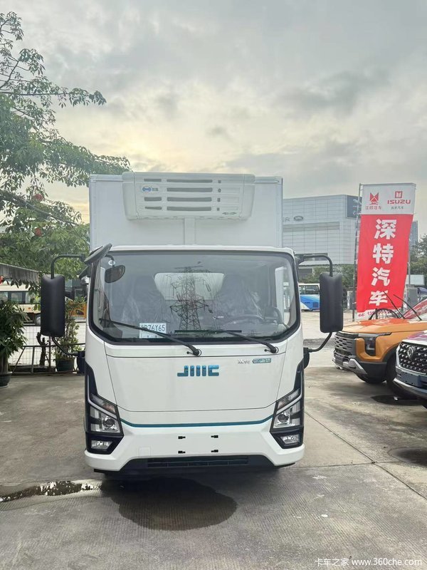江铃乐行E路达新能源原厂冷藏车已到店，欢迎新老客户莅临指导