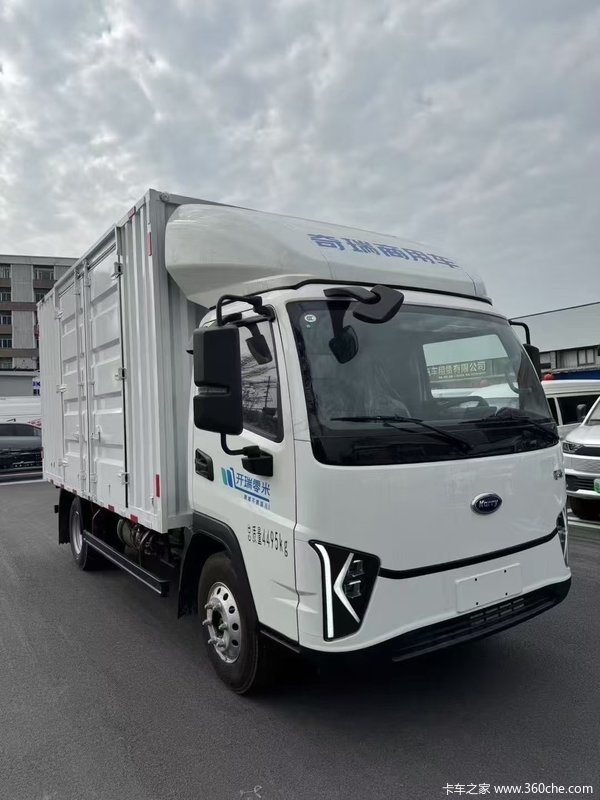 开瑞汽车 零米 4.5T 4.2米单排纯电动栏板轻卡(SQR1040BEVH75)100.46kWh