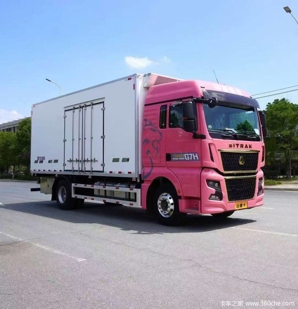 冷藏专用 汕德卡 G5S G7 单桥载货车 厂家金融 两年无息