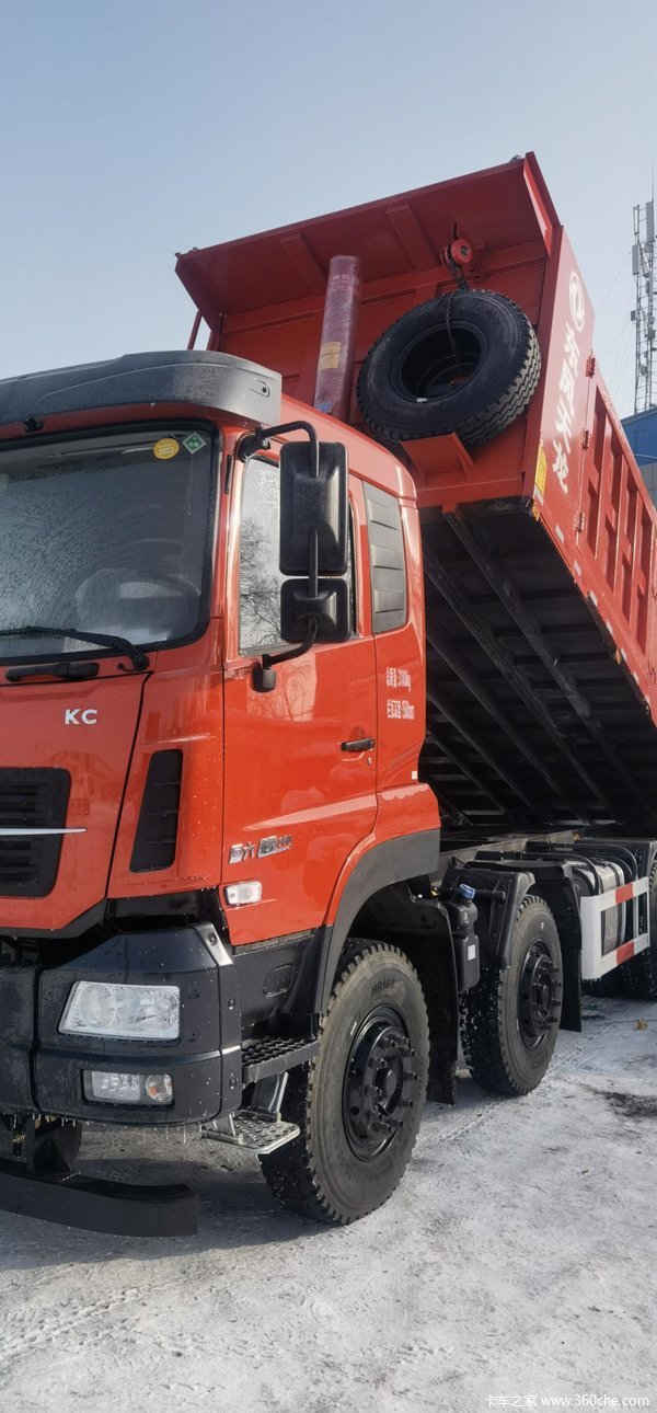 东风商用车 天龙KC重卡 350马力 8X4 6.5米自卸车(国六)(DFH3310A22)