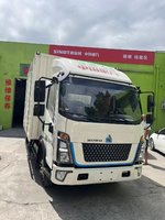 中国重汽HOWO 悍将 4.5T 4.15米单排纯电动厢式轻卡100kWh