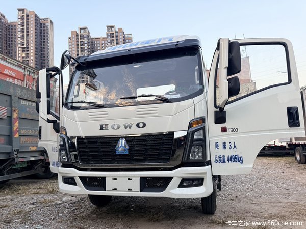 中国重汽HOWO 统帅 4.5T 4.15米单排纯电动厢式轻卡100.46kWh