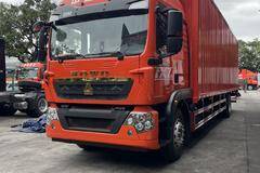 火爆车型，豪沃金标大单桥曼机 290 马力