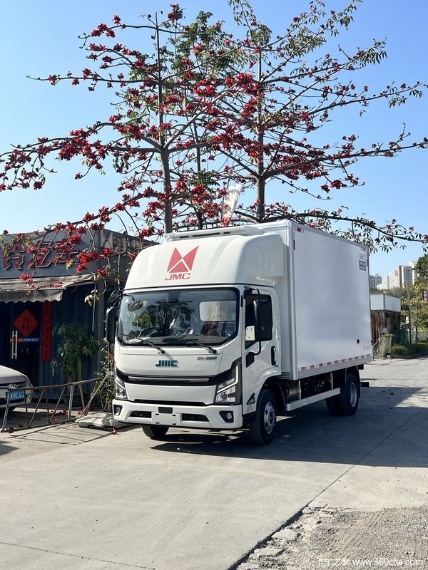 江铃E路达 4X2 4.02米单排纯电动冷藏车 宁德时代140.41kWh