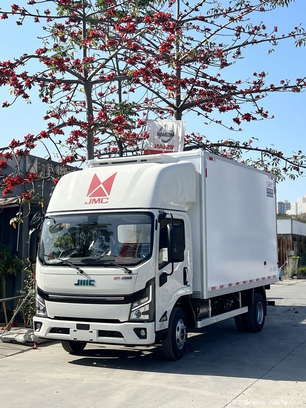 江铃E路达 4X2 4.02米单排纯电动冷藏车 宁德时代140.41kWh