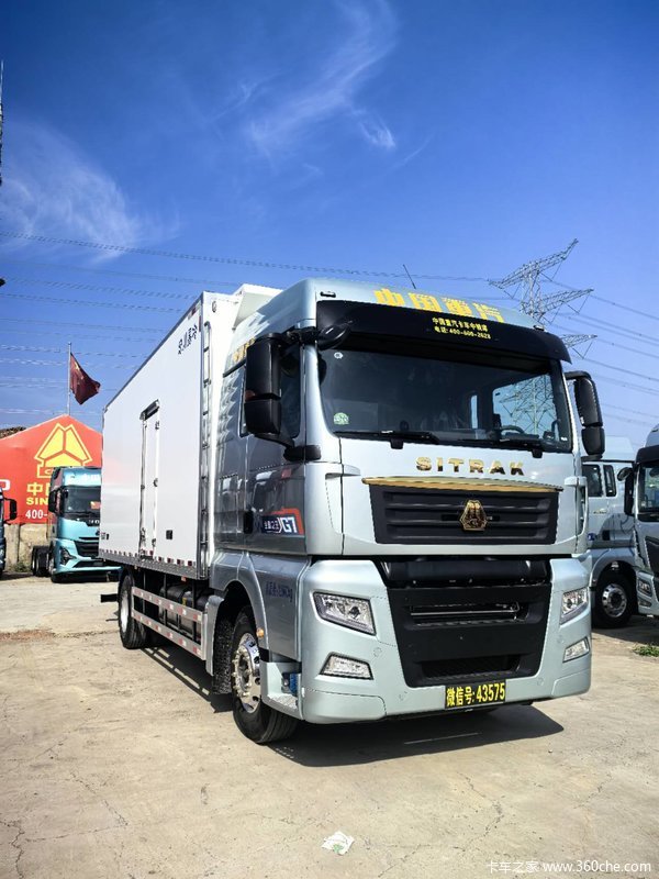 汕德卡 载货 单桥6.8m 绿通 德国曼390马力 手动挡