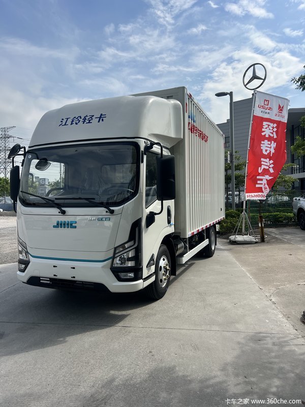 江铃 乐行E路达 4.5T 4.2米单排纯电动厢式轻卡100.46kWh