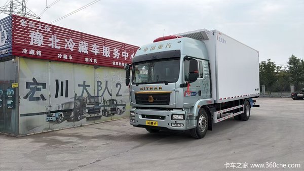 中国重汽 汕德卡SITRAK G5S 豪华版 330马力 4X2 6.9米冷藏车