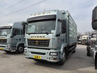 重汽汕德卡SITRAK G5S 350马力 4X2 中国重汽12档 6.8米仓栅式载货车