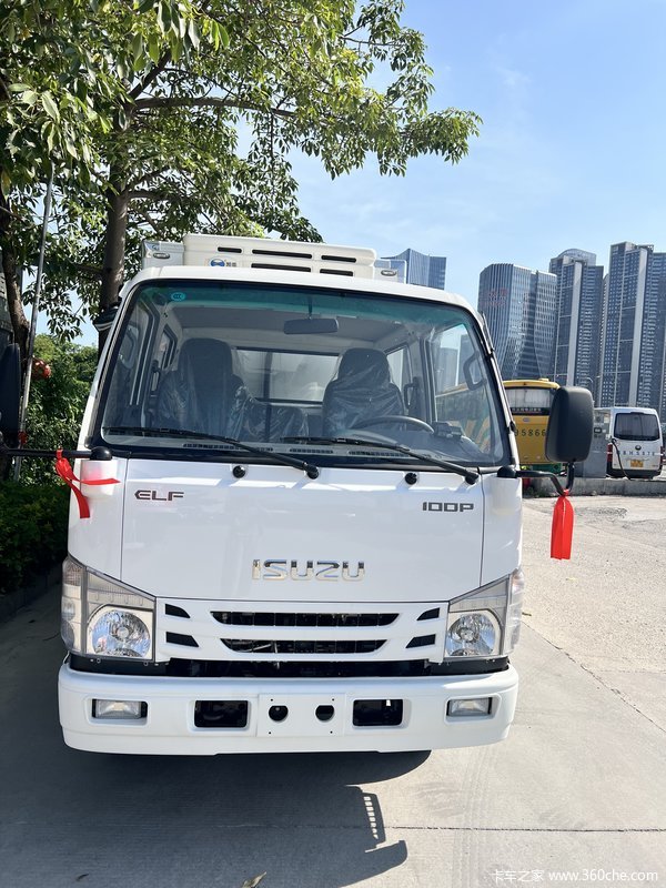 江铃 凯运+ 中窄体 129马力 4X2 4.02米冷藏车(国六)
