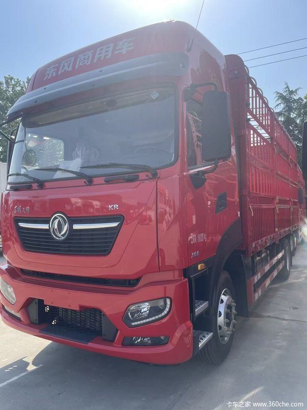 东风商用车 天锦KR PLUS 舒适版 290马力 4X2 6.8米栏板载货车(高顶双卧)