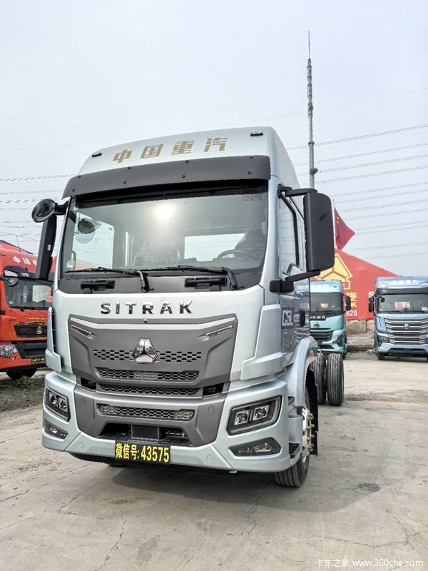 汕德卡 绿通 单桥载货 6.8m 德国曼发动机390马力 现车