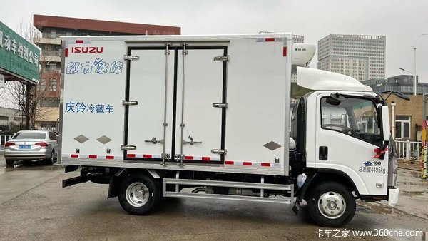 优惠1万 济南市五十铃KV100冷藏车火热促销中