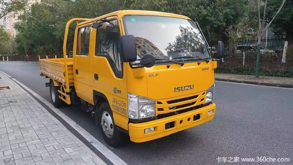 新车到店 济南市五十铃100P载货车仅需11.18万元