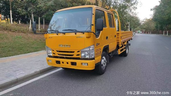新车到店 济南市五十铃100P载货车仅需11.18万元