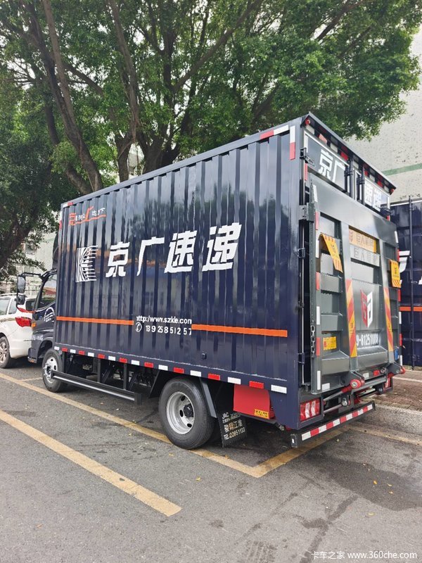 恭喜京广物流老客户再次喜购江淮帅铃EV5电动载货车