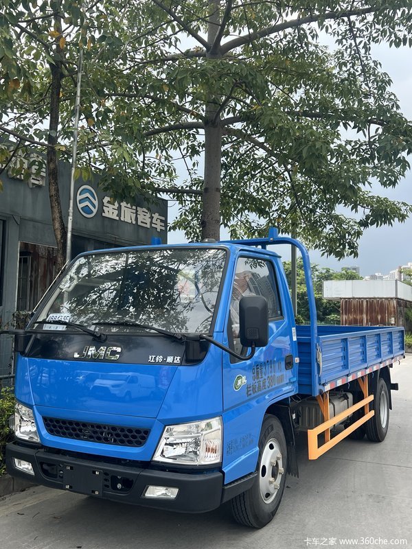 江铃 顺达宽体 122马力 4.2米单排栏板轻卡