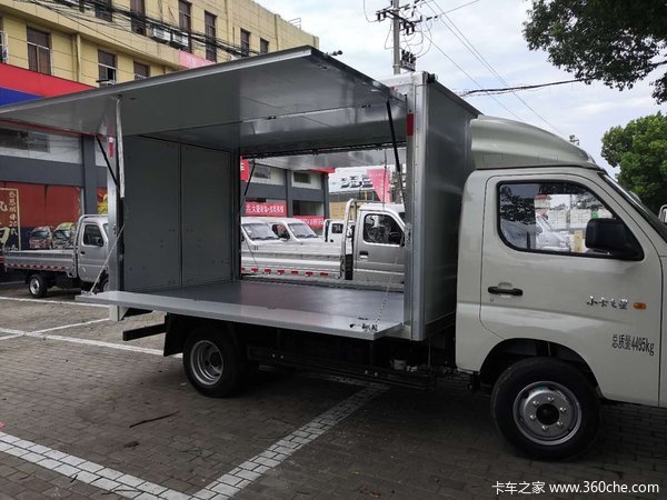 优惠两千 宁波小卡之星1翼展式厢车促销