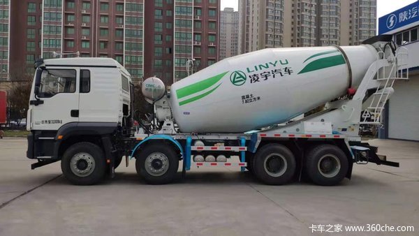仅售37.56万 陕汽混凝土搅拌车特价促销