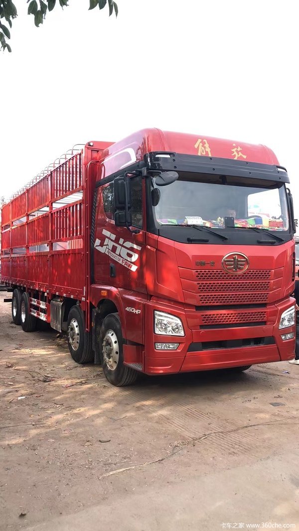 新车到店 深圳广鹏通460马力JH68x4载货车仅需35.8万元