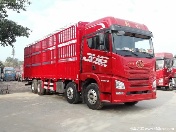 国六460马力解放JH68x4载货车新车上市 欢迎到店垂询