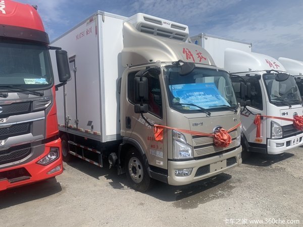 回馈客户 西安解放轻卡领途冷藏车仅售15.70万