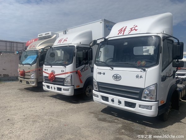 回馈客户 西安解放轻卡领途冷藏车仅售15.70万