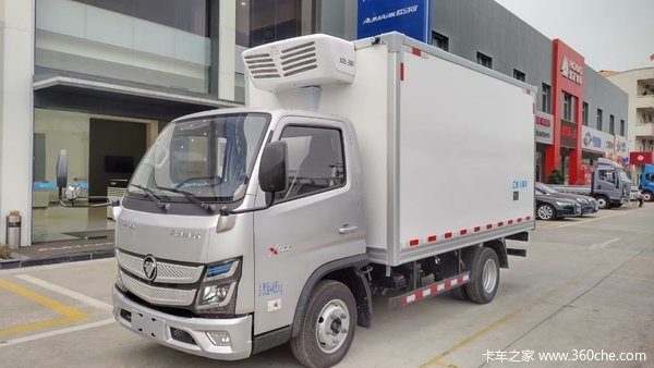 福田 欧马可X 122马力 4X2 3.58米单排冷藏车(国六)(BJ5044XLC-4A)