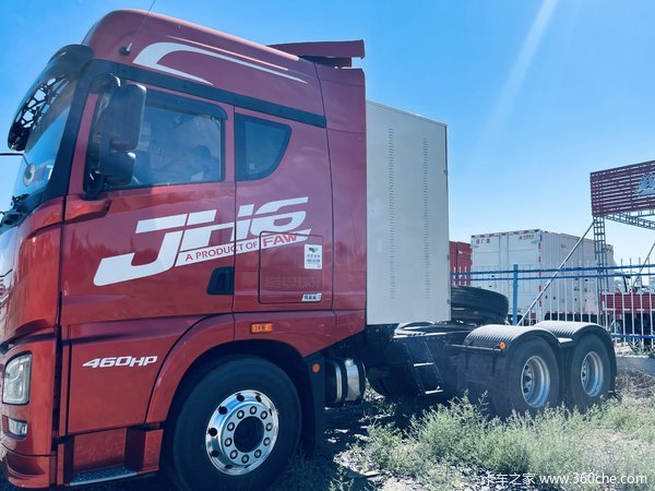 昌吉联强解放JH6CNG牵引车 国六现车 本月优惠促销