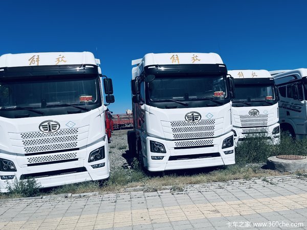 昌吉联强解放JH6CNG牵引车 国六现车 本月优惠促销