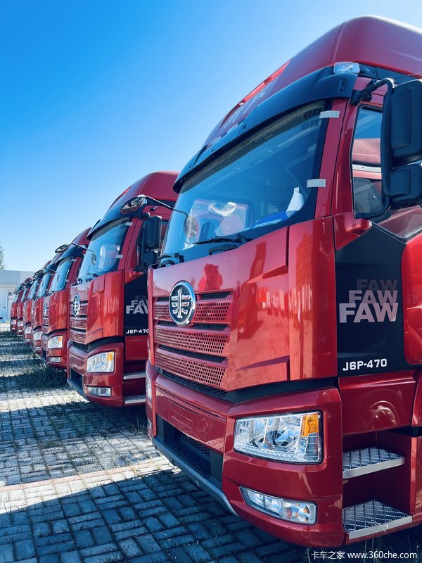 昌吉联强解放J67470马力牵引车 国六现车 优惠多多