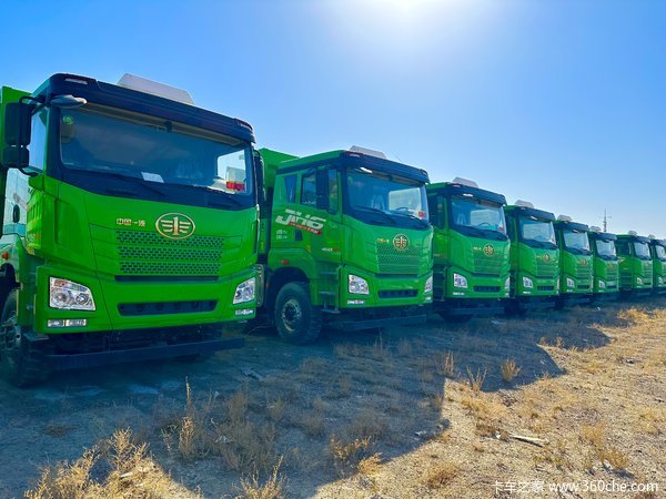 昌吉联强解放JH66.5米自卸车国六现车 本月优惠多多