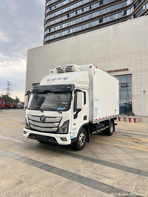 福田欧马可S1 畅盈版 189马力 4X2 4.085米冷藏车