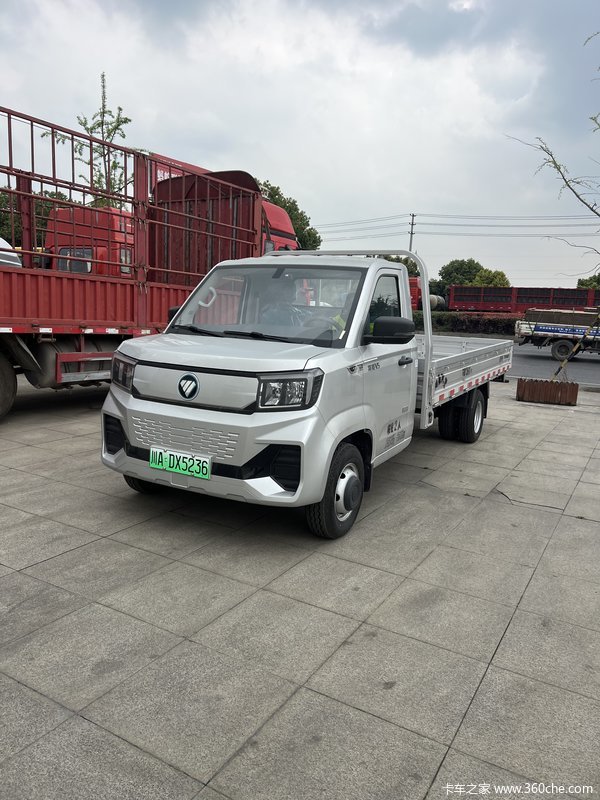 福田祥菱V5 3.8米单排纯电动栏板微卡 爱易科71.63kWh