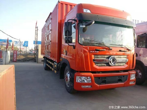 东风多利卡d9180马力4x26.8米厢式载货车(eq5183xxyl9bdgac)17.
